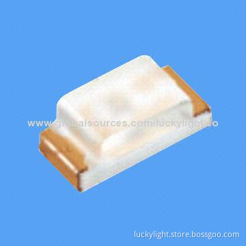 Lucky Light High-quality 0603 Package Blue Chip LED, 3.4V Forward Voltage